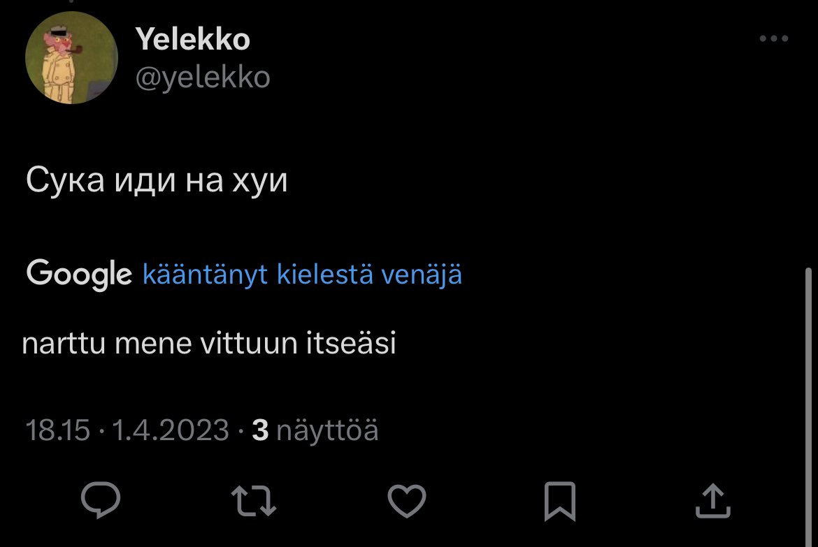 onesteri's tweet photo. @yelekko Mene itse. https://t.co/acOXmpvldl