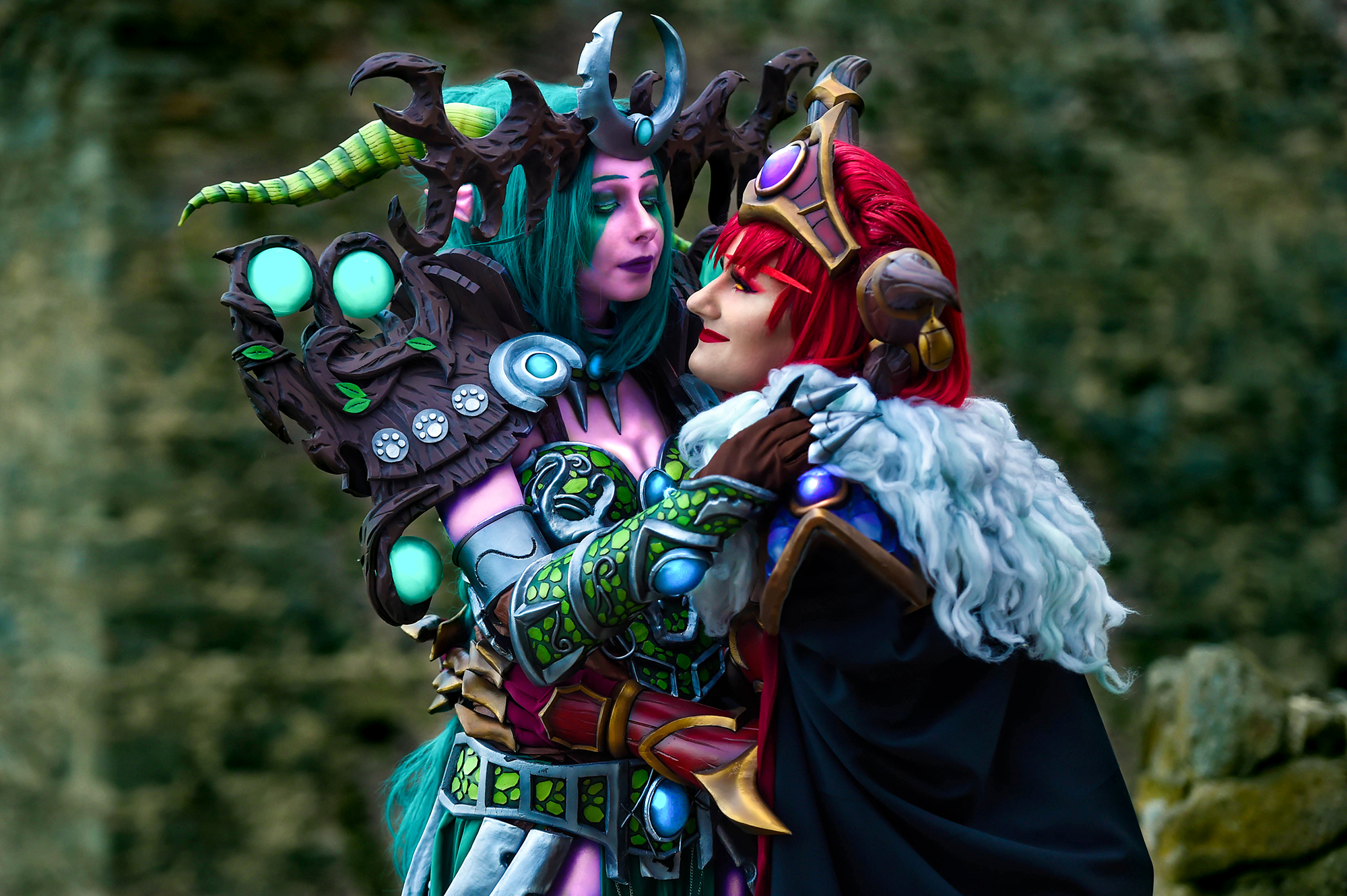 Alexstrasza and Ysera Art
