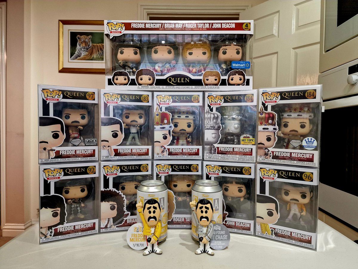 FunkoGinge's tweet photo. @brianmariotti Happy #FunkoSODASaturday 😎

This is no April Fools, Freddie Mercury and the rest of @QueenWillRock are here and they're going to Rock You!

#Funko #FunkoPOP #FunkoSODA #FunkoFeature #Queen #FreddieMercury https://t.co/h0oUEM8Wdo