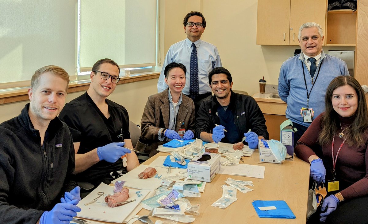 It was great practicing skin biopsies techniques with Dr. Qureshi - <a href="/BrownDerm/">Brown Dermatology</a>  #EveryRashHasAStory