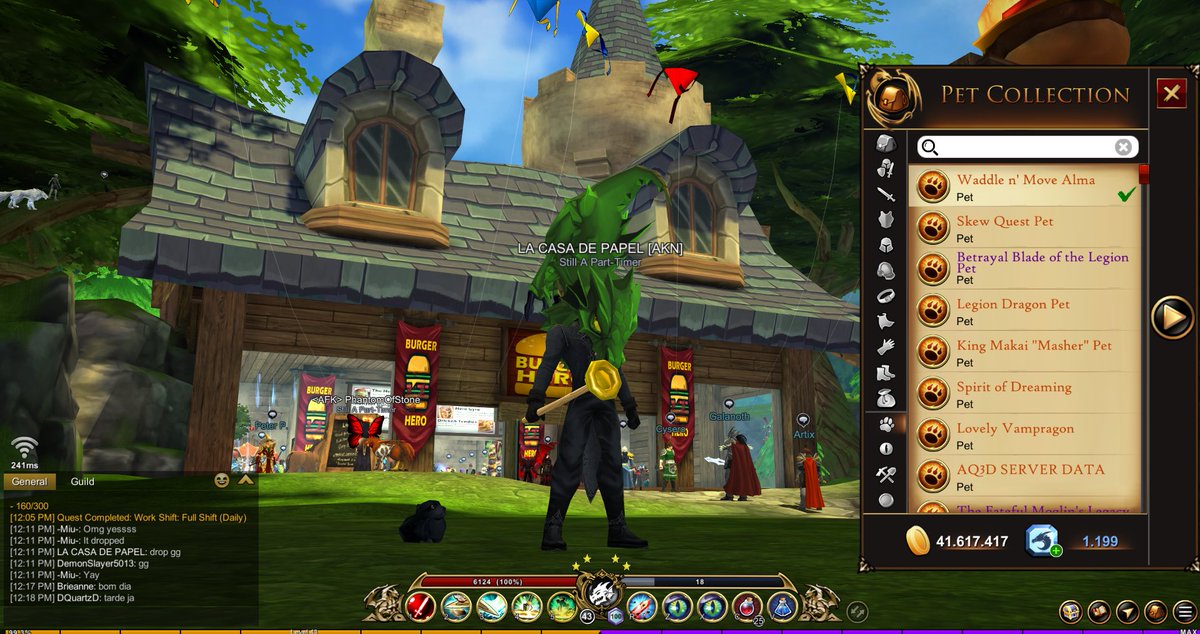 Bottle Cap: OK
Waddle n' Move Alma: OK
#AQ3D