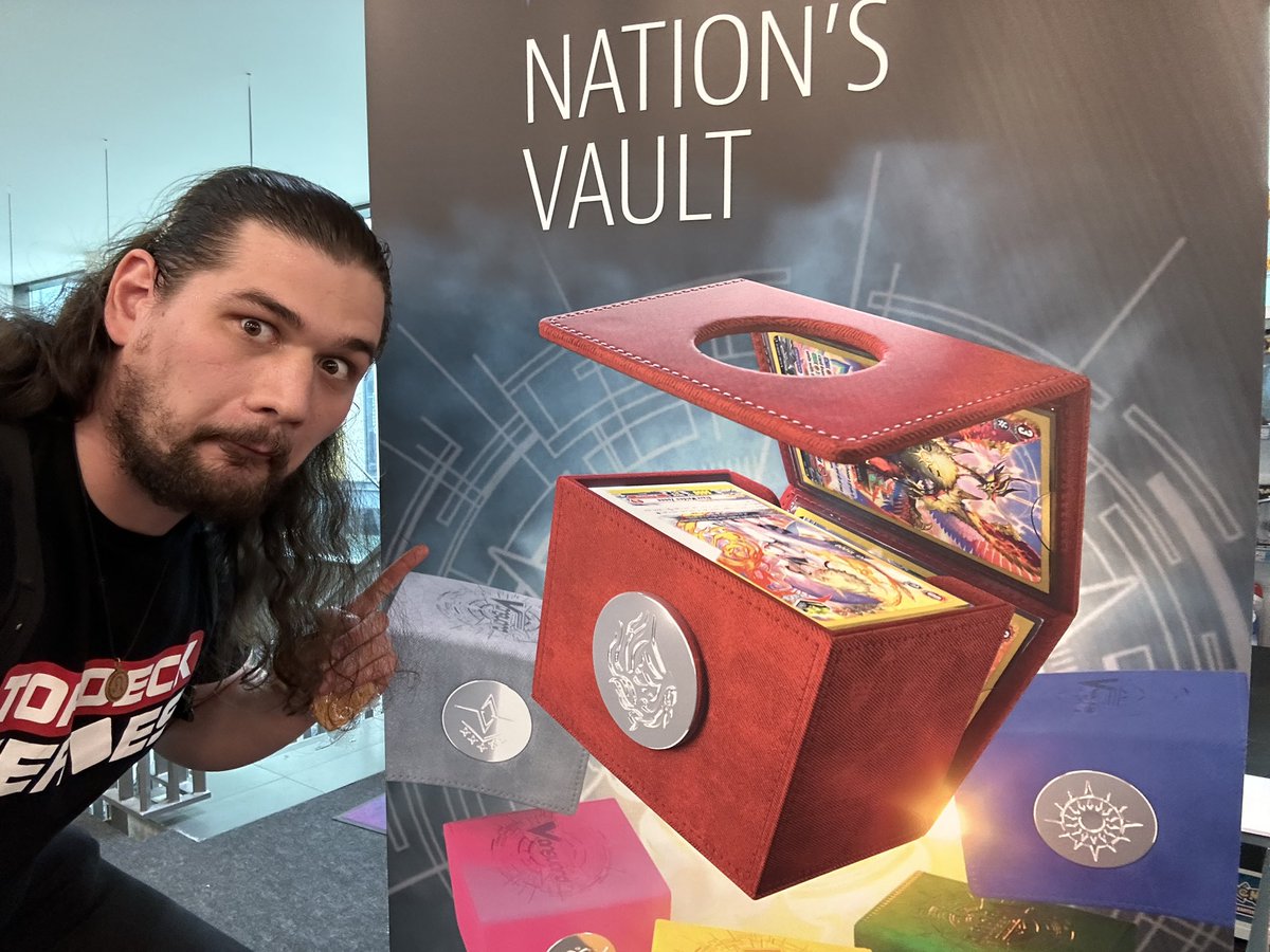 TopDeckHeroesVG's tweet photo. @Gamegenic_ these are so freaking awesome!!
#gamegenic #Nationsvault https://t.co/DEbcL4fR6z