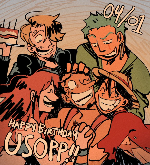 HAPPY BIRTHDAY USOPP!!!! 