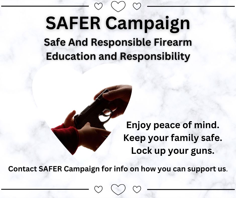 Katfuller75's tweet photo. I had AI use Behavioural Science to create a gun safety &amp; responsibility campaign. Using its suggestions for "Loss Aversion for Safety, 
emphasizing the potential consequences of unsafe gun use to encourage 
safe handling habits," I created this post.
#behaviouralscience #guns https://t.co/qBHqKM4NRr