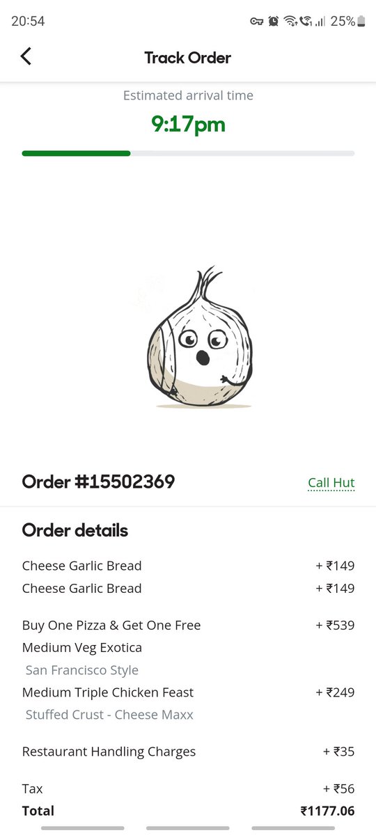 vikrant275's tweet photo. @PizzaHutIN ehat kind of setups you are setting up. Store calls and says Garlic bread is out of stock. Why customer suffers due to your inefficiency.  It's sad story for #pizzahut .... wake up please https://t.co/pOjmJtcPpK