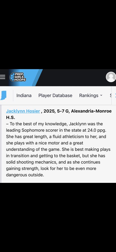Thank you for the write up <a href="/PGHIndiana/">Prep Girls Hoops Indiana</a>! <a href="/CoachTJPerry/">T.J. Perry</a> <a href="/vjhAlways100/">Always 100</a> <a href="/AlexGBB/">Alexandria HS Girls Basketball</a> 
#DMGB