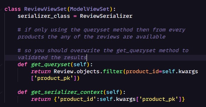 anil_code_808's tweet image. Concept of Nested Routers
drf-nested-routers from rest_framework
Full Example with the use of nested routers
overwriting the get_querset() method in viewset

#django