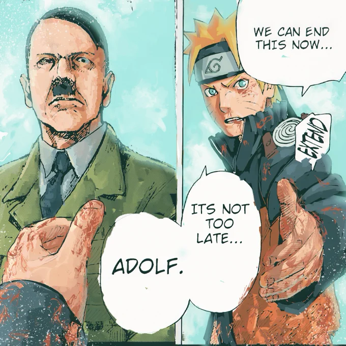 Colored ... Naruto Shippuden ? #NARUTO #ベストバウト #WW2 