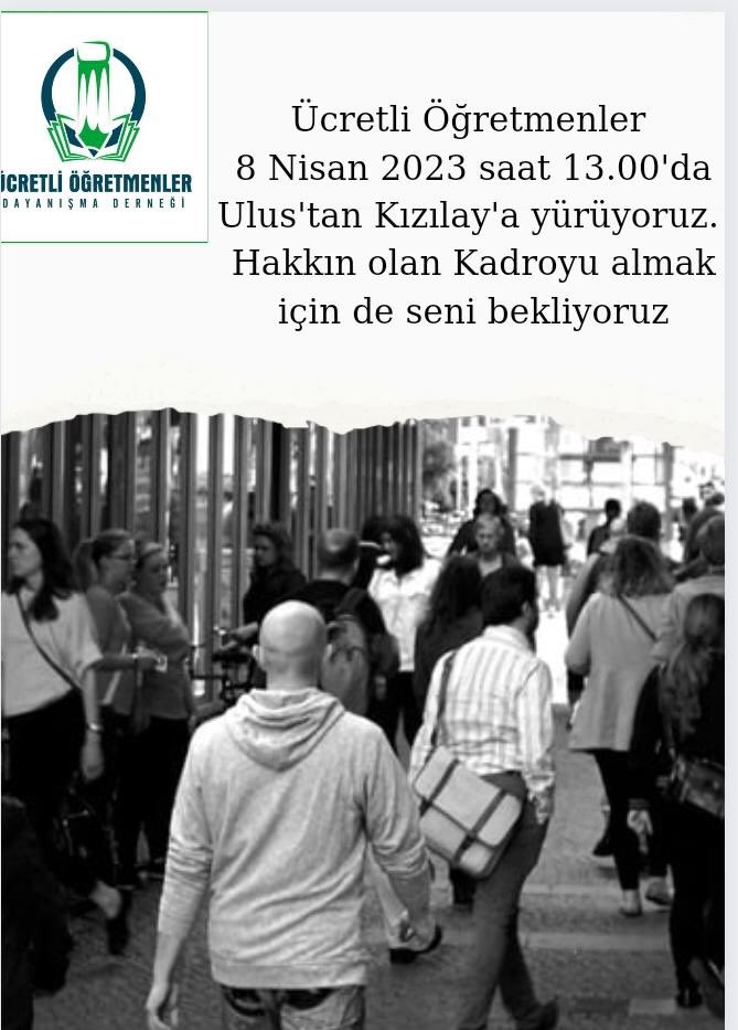 ÜCRETLİ ÖĞRETMENLER DAYANIŞMA DERNEĞİ (@cretliretmenle3) on Twitter photo 