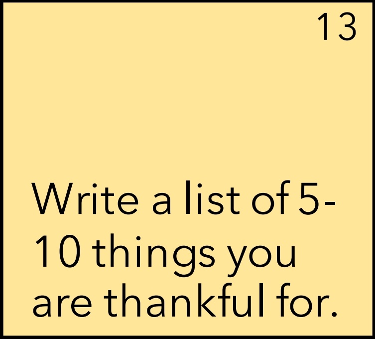TAL_Humanities's tweet photo. Another week of our #30ActsofKindness are almost up!
This week's actions reflected our core value of honesty. Today's action asks you to be honest with yourself and reflect on the things that make you happy.
So, what are you grateful for? ππ½β¬οΈ https://t.co/ku8mMiHmGg