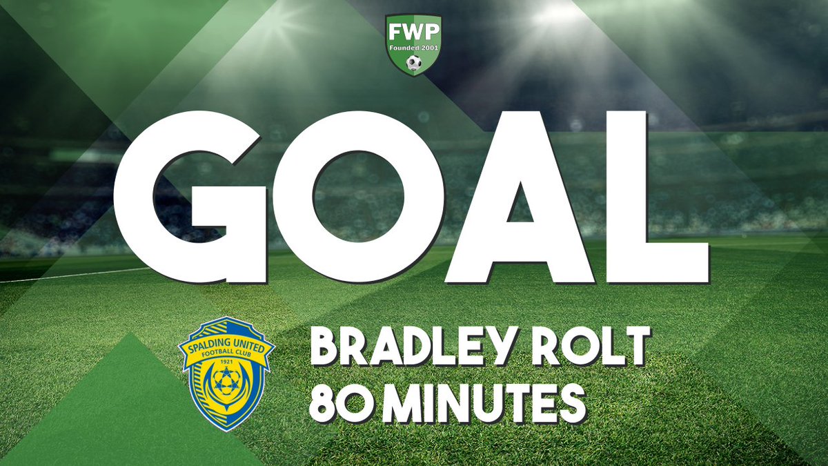 GOAL: Boldmere St Michaels 1-1 SPALDING UNITED - Bradley Rolt (80') <a href="/PitchingIn_/">Pitching In</a>