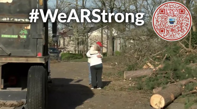 This QR Code will take you to the American Red Cross donation page🙏🏽❤️ #WeARStrong #arwx #ARNews #ARStormTeam