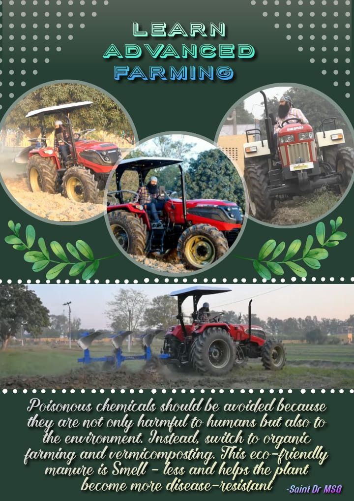 AlkaIns31484699's tweet image. Always be in touch your mother earth.
#FarmingTips
#FarmingTipsBySaintMSG
#FarmingGuide
#BecomeASmartFarmer
#LearnAdvanceFarming
#OrganicFarming 
#SaintDrMSG
#BabaRamRahim
#DeraSachaSauda
#SaintDrGurmeetRamRahimSinghJi
#GurmeetRamRahim
#RamRahim

Saint Dr Gurmeet Ram Rahim Singh