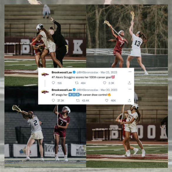 What a 7️⃣ days, and what a career for 🐴🥍 #7️⃣ Alexis Scoggins! <a href="/Bwoodsports/">Brookwood Athletics</a> <a href="/BusterConnects/">Buster Connects</a> <a href="/atlstormlax/">Atlanta Storm Lacrosse</a>