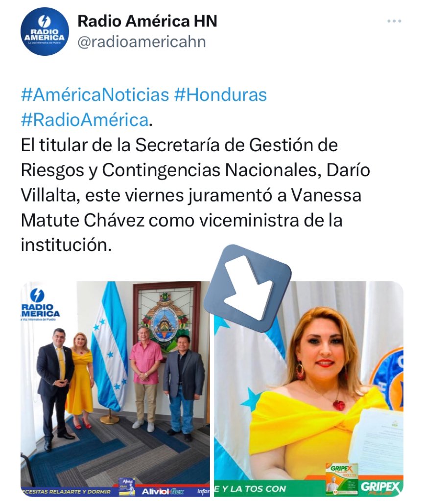Comprobada la teoría
El que no llora, no mama <a href="/eliud_giron/">Marco Eliud Giron</a> ya tiene enchambada a su esposa de Vice-Ministra de Copeco L85,000, este salió igualito a <a href="/BeatrizValleM/">Beatriz Valle</a> de vendido, ahora a callar como perro con bozal. 

Que viva el Nepotismo, que viva la Refundicion ✊🏻
