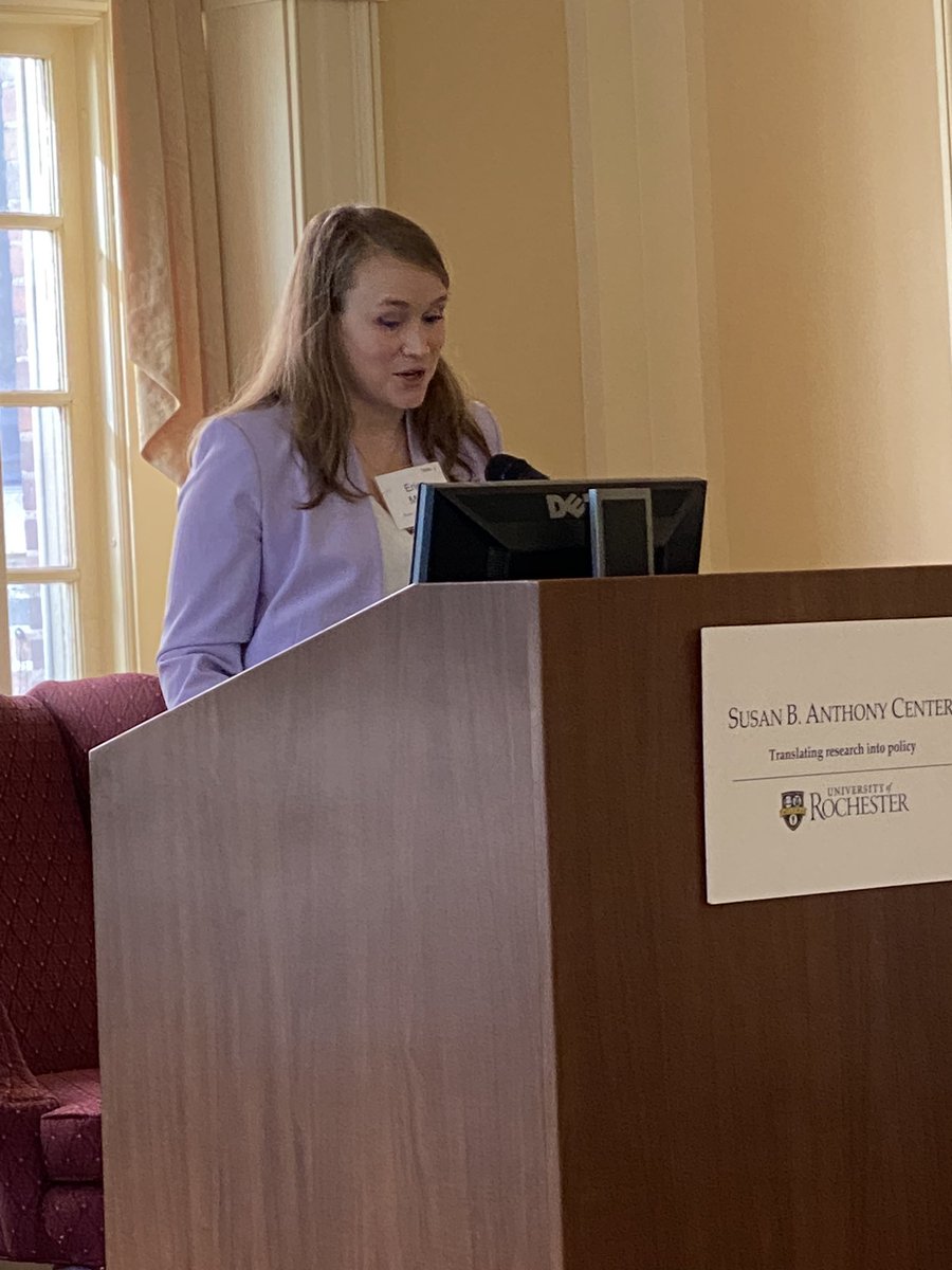 M0nkster's tweet photo. So proud to attend the Susan B Anthony awards today where our very own @ericamillermd received the Emerging Leader award!! @URMC_DeptMed @URMC_SHWIM https://t.co/pUzU2Kc8Mn