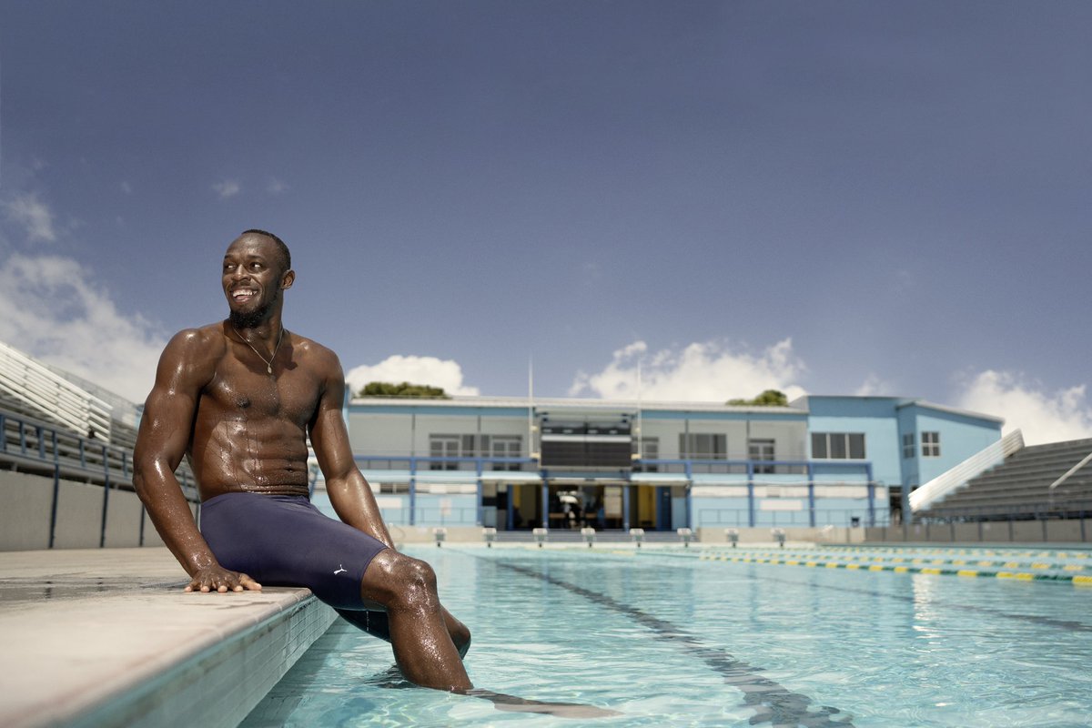 SirHerb_the3rd's tweet photo. BREAKING: Usain Bolt is joining ASU’s pro group to train for the 50 freestyle https://t.co/8axbSk16je
