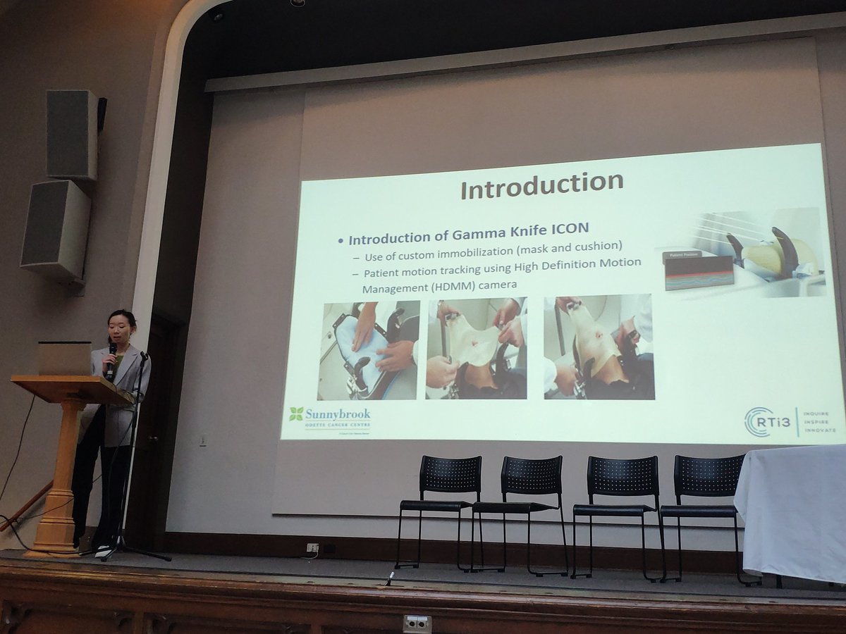 carmen_chan1's tweet image. Teresa Cheng @Sunnybrook discussed the design, creation and benefit of a Prototype Standard Head Cushion (PHSC) for Gamma Knife IKON patients

⬇️ discomfort
⬇️ pain

#RTi3Conference