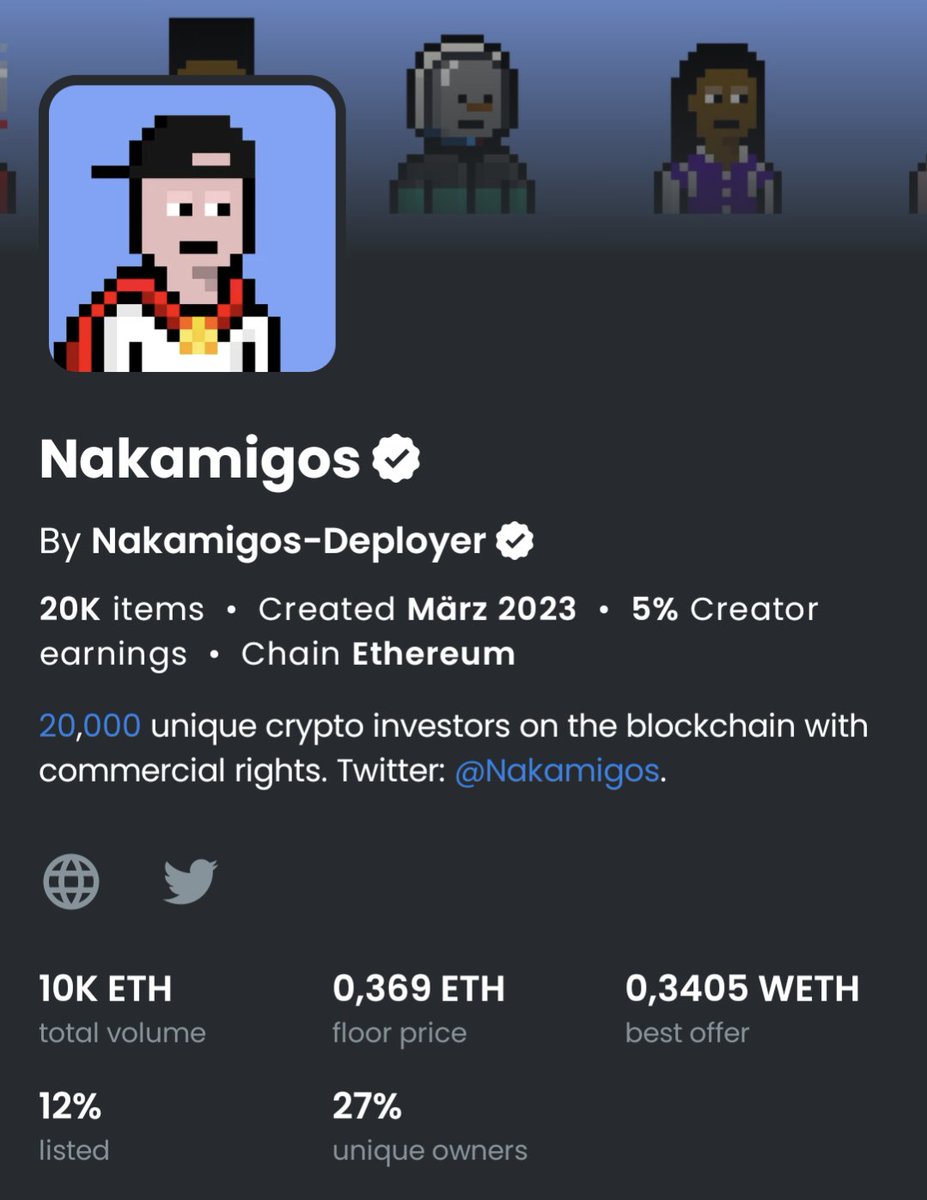 "<a href="/Nakamigos/">Nakamigos</a> is going to 0"
- Zero looks really fucking good