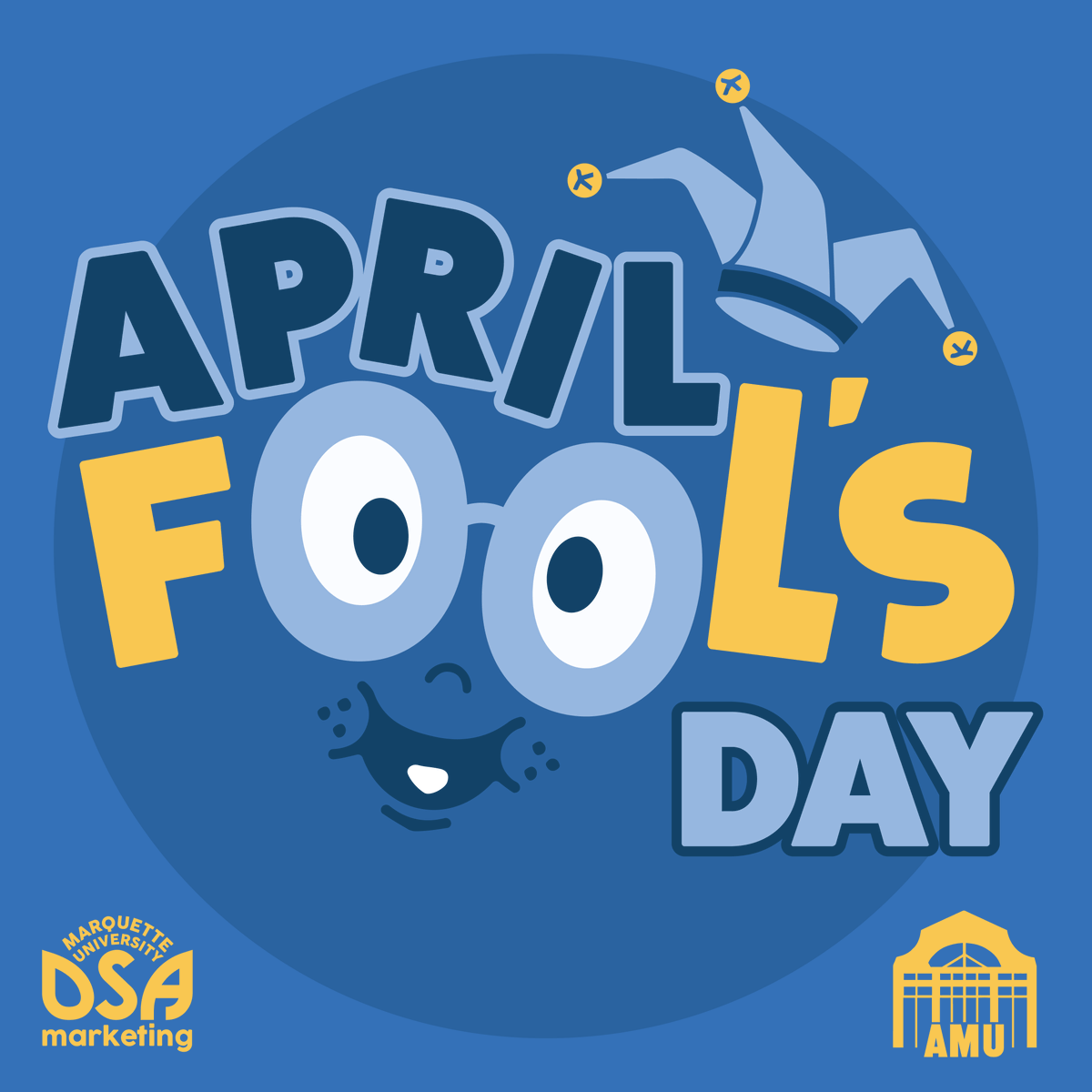 just foolin' around today. being a fool. for engagement, tell us your best or worst april fool's prank