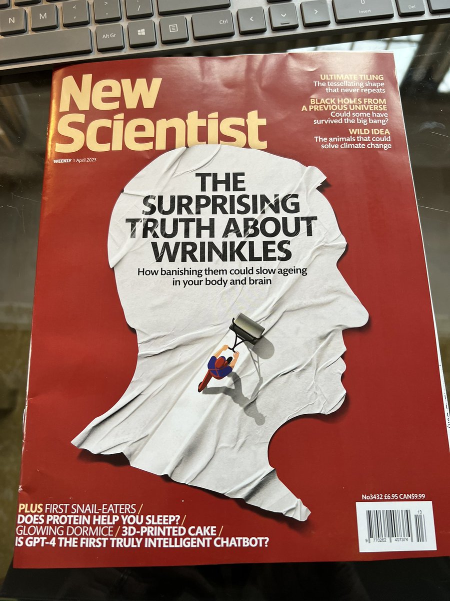 ninatweets's tweet photo. Love this weeks @newscientist cover, I can confirm it is surprising, visit our website or app to access or pop along to your local newsagent and pick up a copy. https://t.co/vrmcyNTqZy