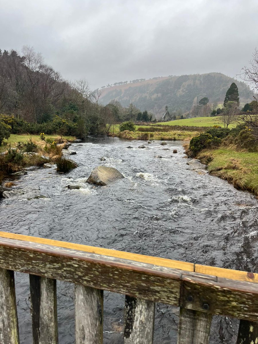 6th Year Biology class had a wonderful time in Glendalough carrying out their field study for Ecology! Apart from the rain... 🌦☔️