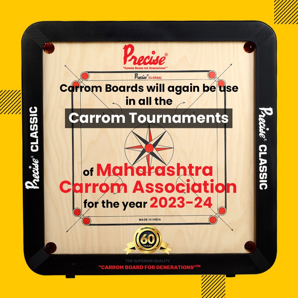Carrom Tournament News

PRECISE Carrom Boards will again be used in all the Carrom Tournament of Maharashtra Carrom Association for the Year 2023-24

#strikeandpocket #carrom #carromboard #carromtournament #maharastracarromassociation
