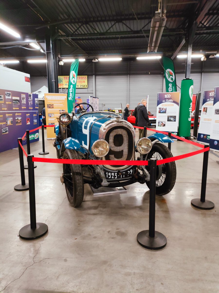 IsaFillette's tweet photo. À 70 jours des 24H du Mans en cette année de centenaire, le Département @sarthefr nous fait plonger au cœur de 100 ans de 24H avec un stand sur le salon auto moto rétro organisé par le BEIM au Centre des expositions du Mans. Rendez-vous jusqu’à demain 18h! https://t.co/Pg8ealdA0R
