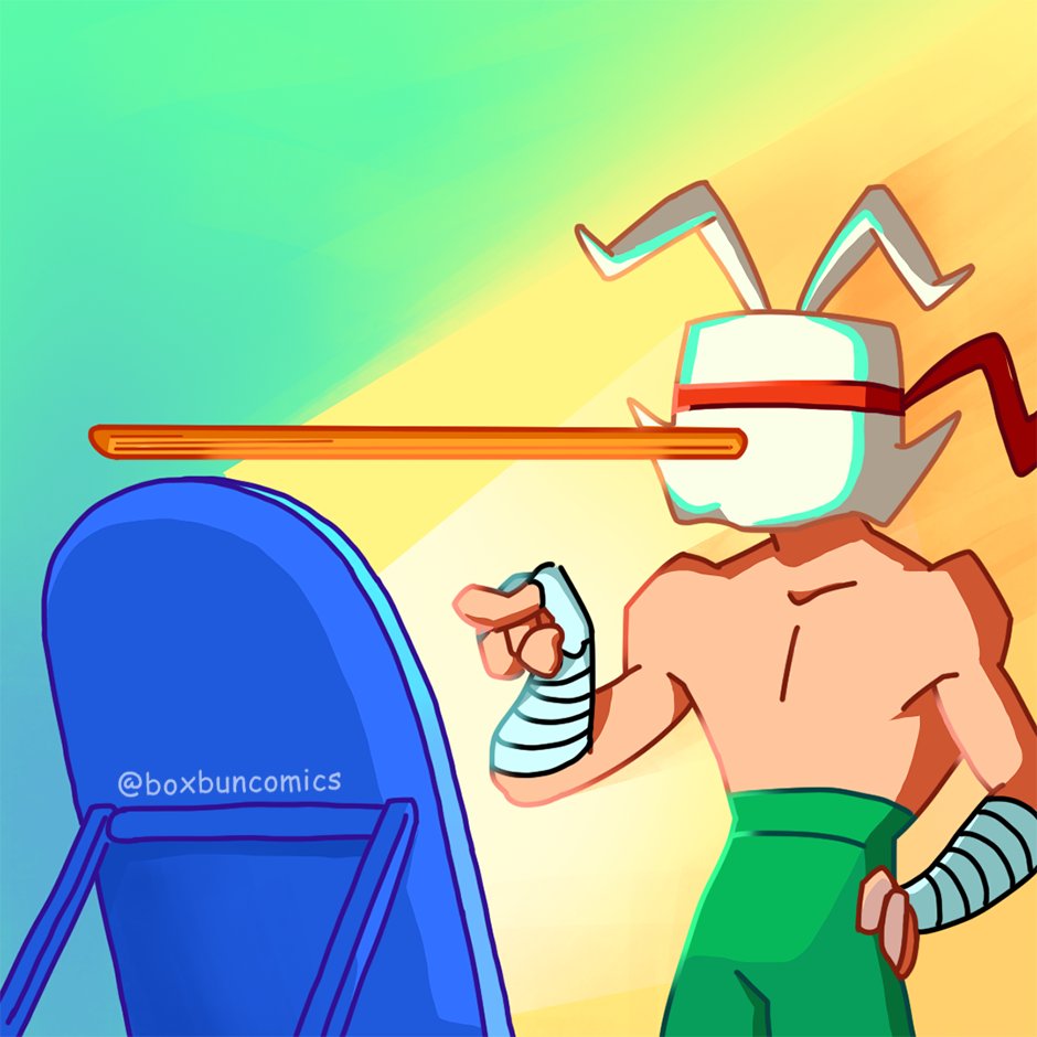 boxbun_idle's tweet photo. Seems like I can't get fooled. 
What's your best April Fools' prank? Comment down below 👇👇👇
#AprilFoolsDay #AprilFoolsDay2023 #AprilFools #ArtistOnTwitter #FoolMeOnce__ #comics #boxingmotivation #gymmotivation #cardio #funny #memes #9gag #game #wholesome  #boxbuncomics https://t.co/4wRd5BXUS6