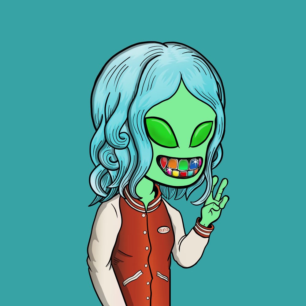 Gm! 

Sending you peaceful vibes for your weekend ✌️💚

#NFT