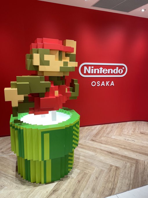 思い付きの勢いで来たnintendo OSAKA🍄とドラえもん未來デパート🚪娘も来たがってたし、面白かったー☺️隣のポケ