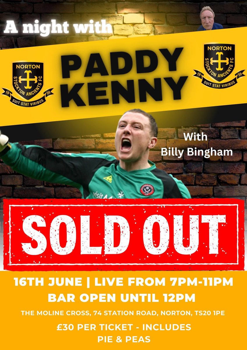 Paddy Kenny Events tweet media