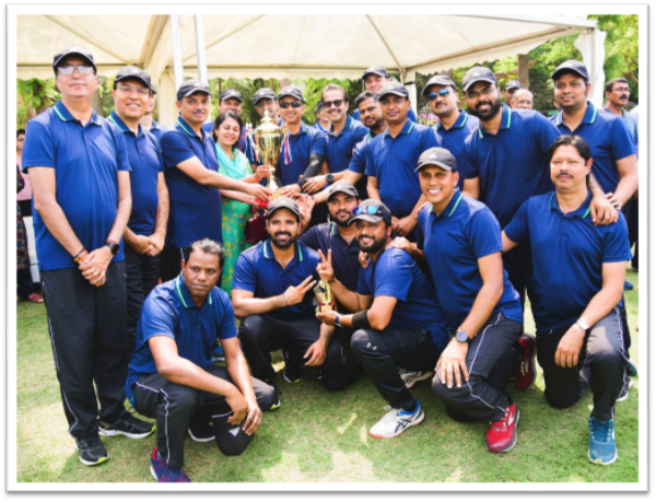 PIB_India's tweet photo. Unity Cup Cricket Tournament 2023 was jointly organized by @hudcolimited and NBCC on April 1, 2023 at New Delhi to encourage team building and promote Fit India Movement of the Government of India

Read here: https://t.co/PD6i80LC6H https://t.co/uK2MKs59KF