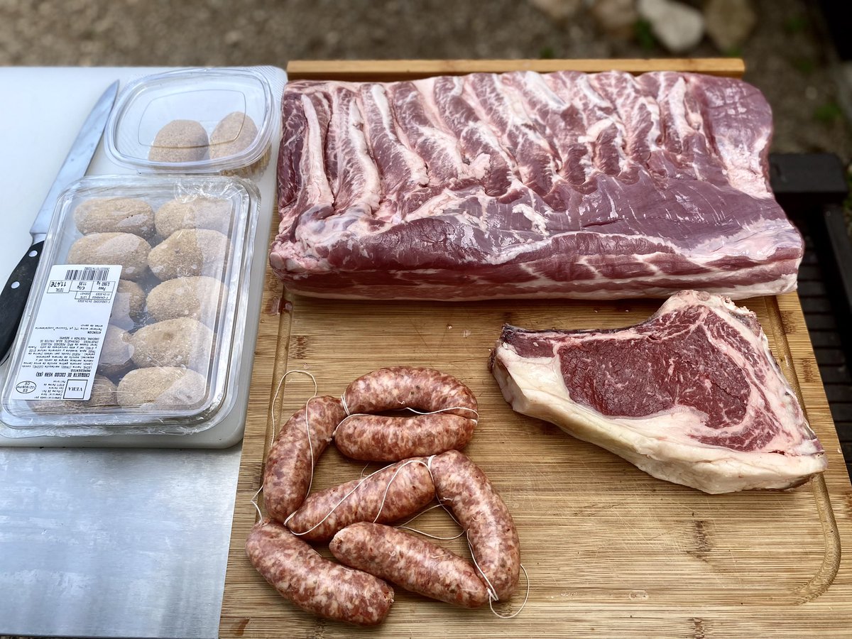 Ensalada de cerdo y vaca
