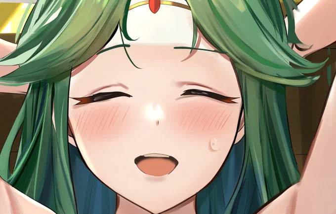 パルテナ様ちょっとセンシティブなのでピクシブの方にだけ投稿しました I posted it only on Pixiv because it's  