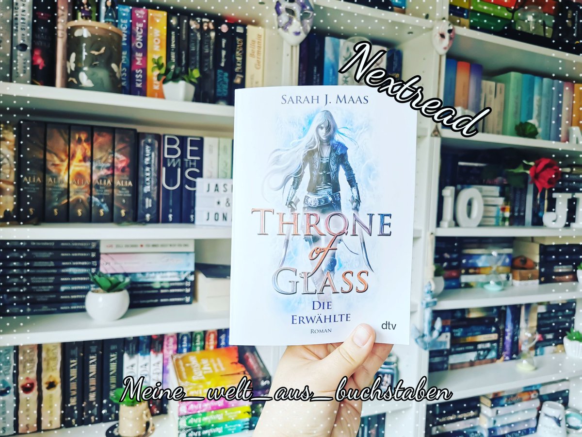 KommWir's tweet photo. (Text und Bild könnten zum Kauf anregen) #buchvorstellung
#nextread #currentlyreading #currently
Ab heute wird mich das Buch #thronofglassdieerwählte von @therealsjmaas aus dem @dtv_verlag begleiten 👑⚔️
#sarahjmaas #thronofglass #dtvverlag #dtv #booktok #bookClub #bookstagram https://t.co/0kAktA8ioj