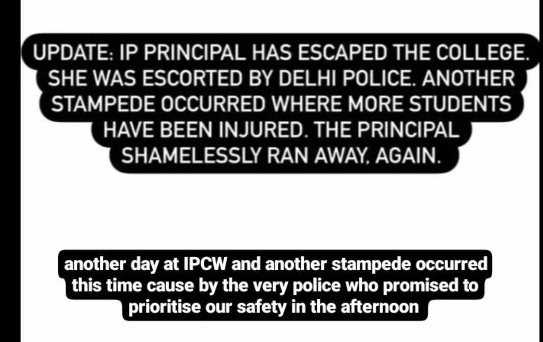 __deedar_de's tweet photo. ENOUGH IS ENOUGH‼️
POONAM KUMRIA MUST RESIGN‼️ #justiceforipstudents https://t.co/vrhpCxaE9L