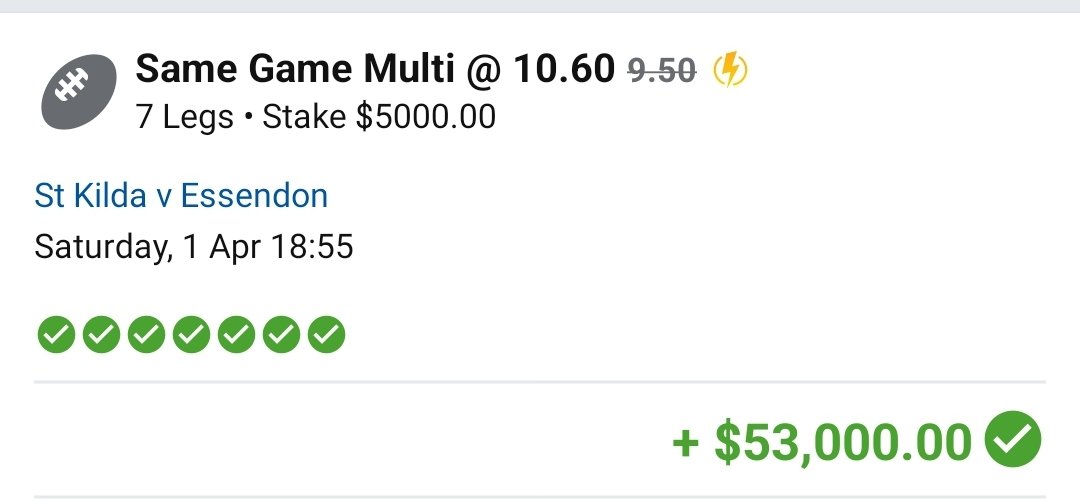 TheDoctorGamble's tweet photo. BOOOOOOOOM

#afl #aflmulti #AFLSaintsDons https://t.co/BXiUUW6yyf