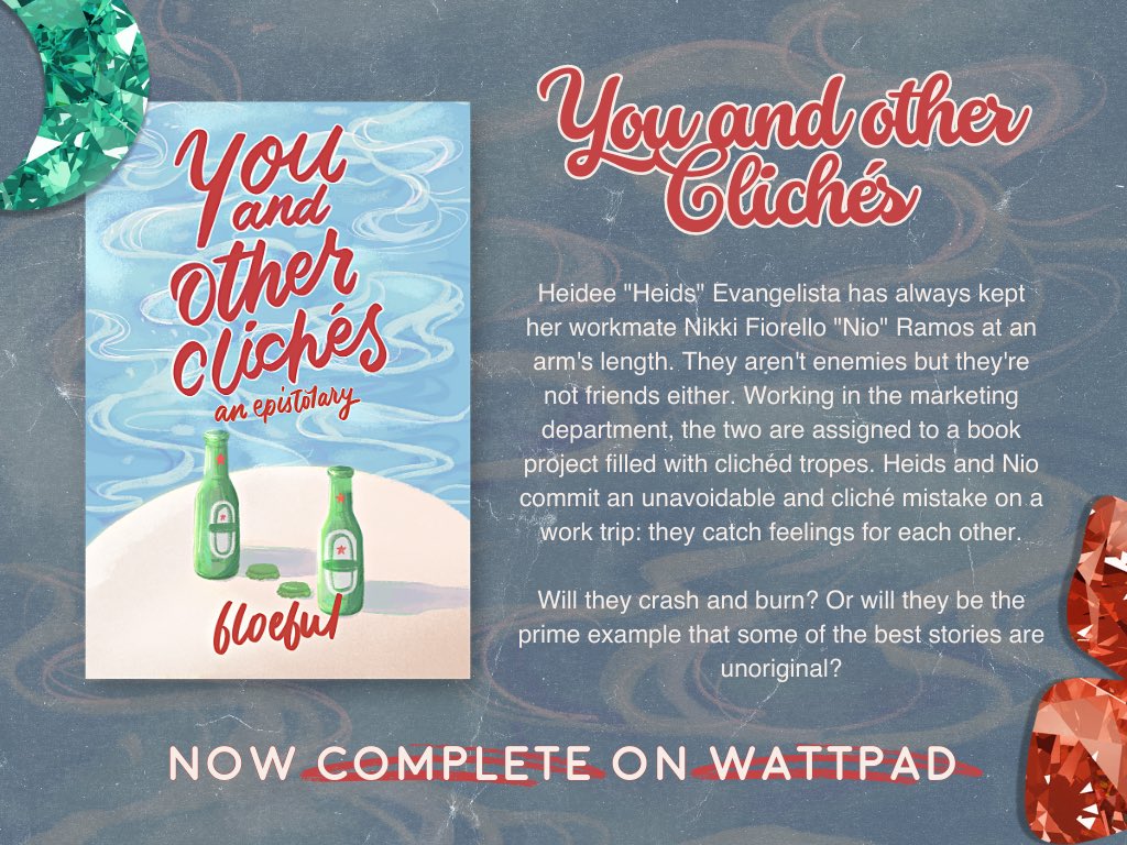 floeful's tweet photo. ❝some of the best stories are unoriginal.❞

stuff that #yaocWP offers (???):

• office romance 🤔
• medj enemies 2 frenemies 2 “workm8s”
• a smoker boi who’s unapologetically a softie
• &amp; a virg(h)o(e) babygirl na nde naman ina-apply sa sarili advices niya <33 https://t.co/xAWRZfGUm2