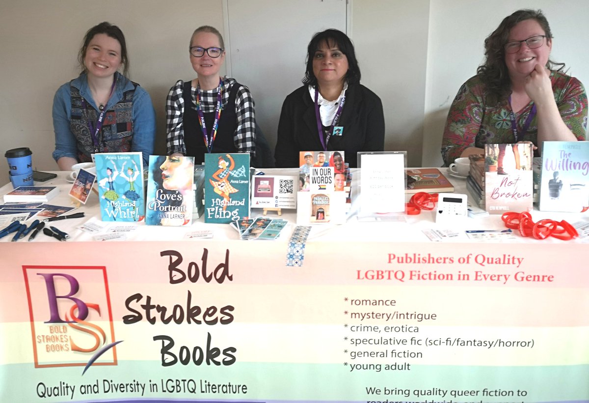 We're looking forward to our panel later today. 3.30pm Caygill Rooms, Piece Hall, Halifax. We also have a bookstall. Come say hi! #albw2023 #annelisterbirthdayweek

@boldstrokebooks @JJnaedrums @MayapeeC @lyndsayswriting Cathy Dunnell
