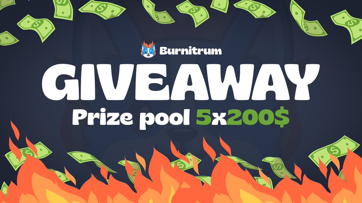 BurnitrumCoin's tweet photo. Giveaway 🎉

Burnitrum is celebrating the release of whitepaper 1.0📝

🎁Prize pool: $1000 (5winners x 200$)

1️⃣ Like&amp;RT
2️⃣ Follow @BurnitrumCoin
3️⃣ Join TG: https://t.co/2XzmIipPrY
4️⃣ Reply with your TG nickname

🔵 https://t.co/wl81MtPZWk 

🏆May 05, 14:00 CET 

#Arbitrum $BRB https://t.co/E5yW5C65DC
