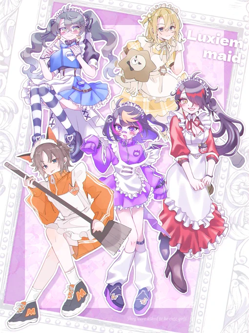 ୨୧:::: メイドLuxiem合作() ::::୨୧#MystariASS #lucaway 遊#SpicyIkey #Shussy #Akumasutra よつば 