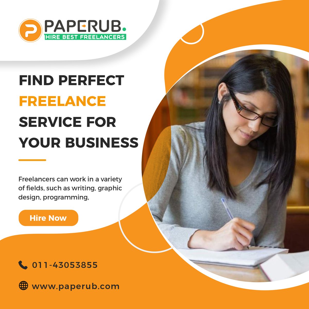 Paperubofficial's tweet photo. With #Paperub Perfect Freelance Services. Hire skilled freelancers to assist you in completing your projects.
Find Perfect Freelance Service for Your Business- https://t.co/AWaTdi5o1L
#freelanceservice #freelancer #hirefreelancer #growbusiness #freelancerjob #freelancing https://t.co/gJJoh5Wzh0