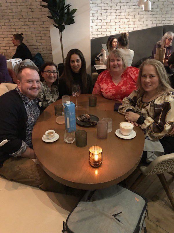 Brianakin's tweet image. Great friends &amp;amp; food @PlantaResto virtual conferences are easier but will never top catching up with old friends and coming up with new ideas @UofTDRO #RTi3Conference @LisaPBRI @Ruby_Bola @DalimonteLaura @bonnie_bristow