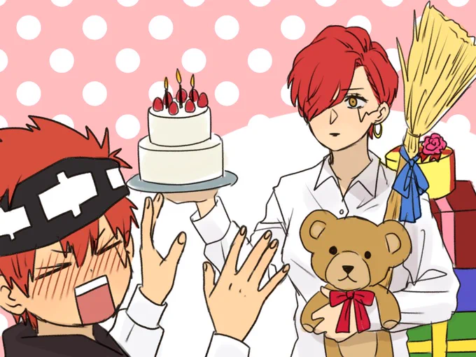 ドットくんの姉、普通に弟に甘いといいな。 #ドット生誕祭2023#マッシュル 