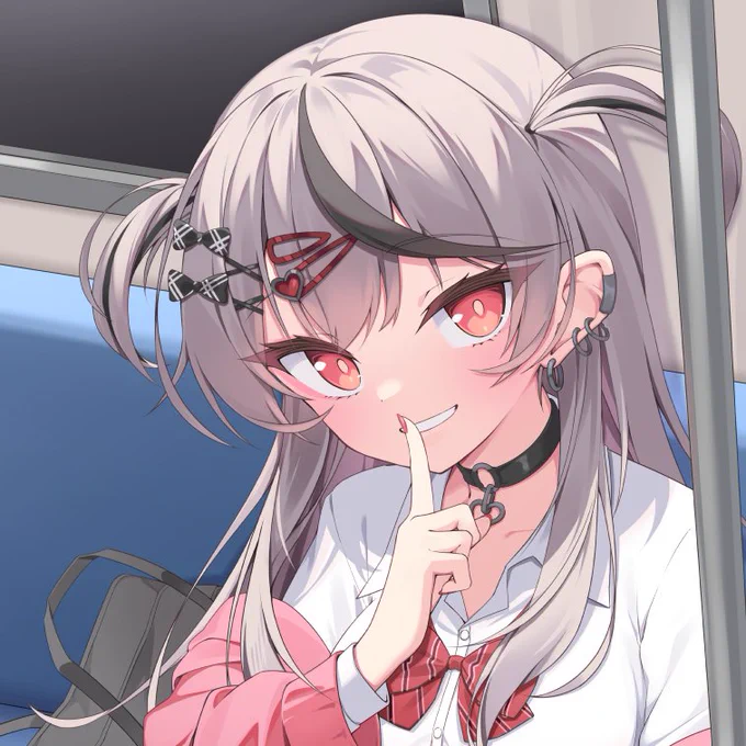 FANBOXで【高画質PNGデータ】&amp; 【PSDデータ】"シーッ"(沙花叉クロヱ)を公開しました!  