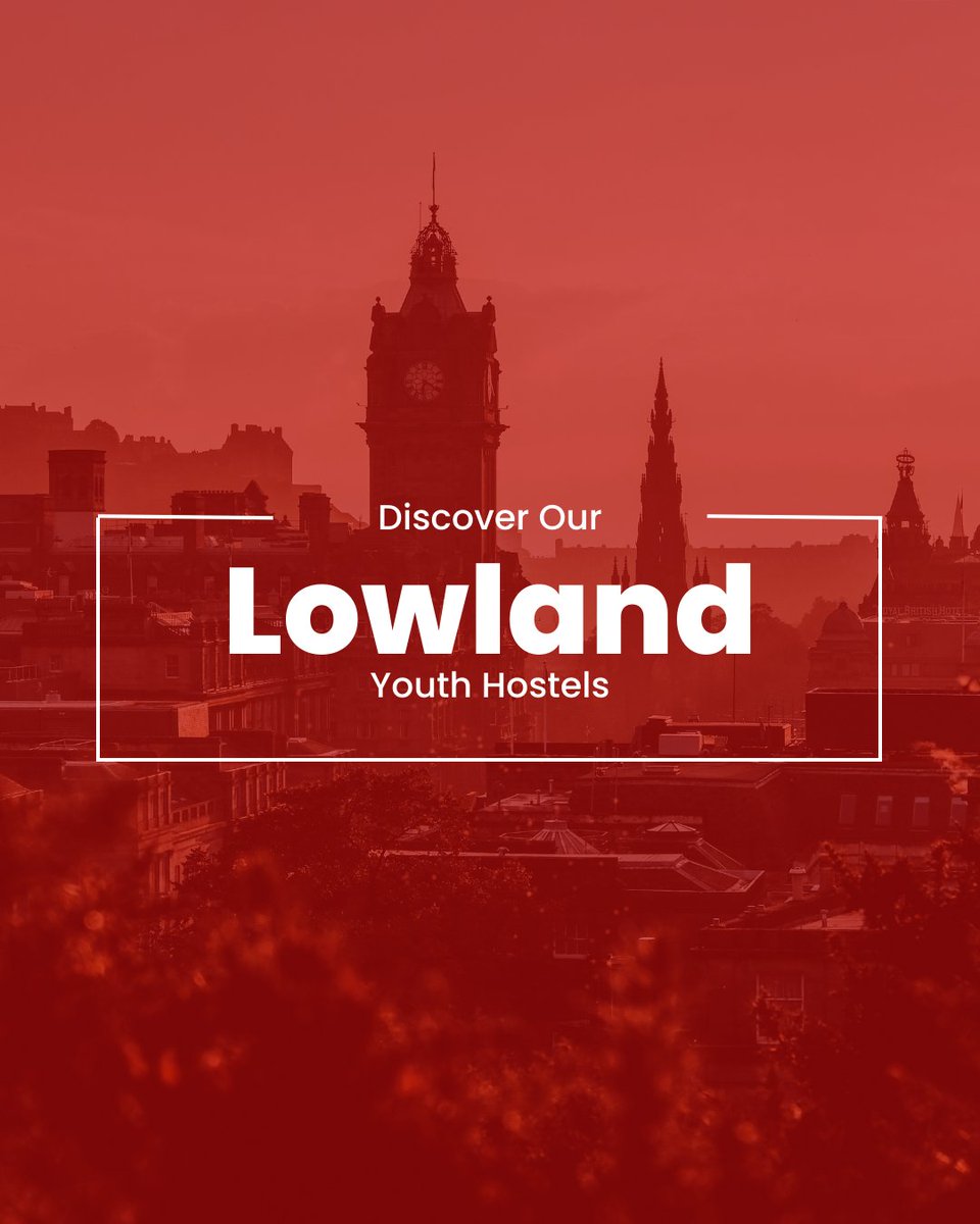 hostellingscot's tweet photo. Discover our Lowland Youth Hostels, starting with our Glasgow and Edinburgh hostels 💙

@VisitScotNews @Hostelling  #edinburgh #hostellingscotland #hostellife #hostelworld #scotlandexplore #scotlandtravel #hiddenscotland #glasgow #hihostels https://t.co/8iW45dwcBV
