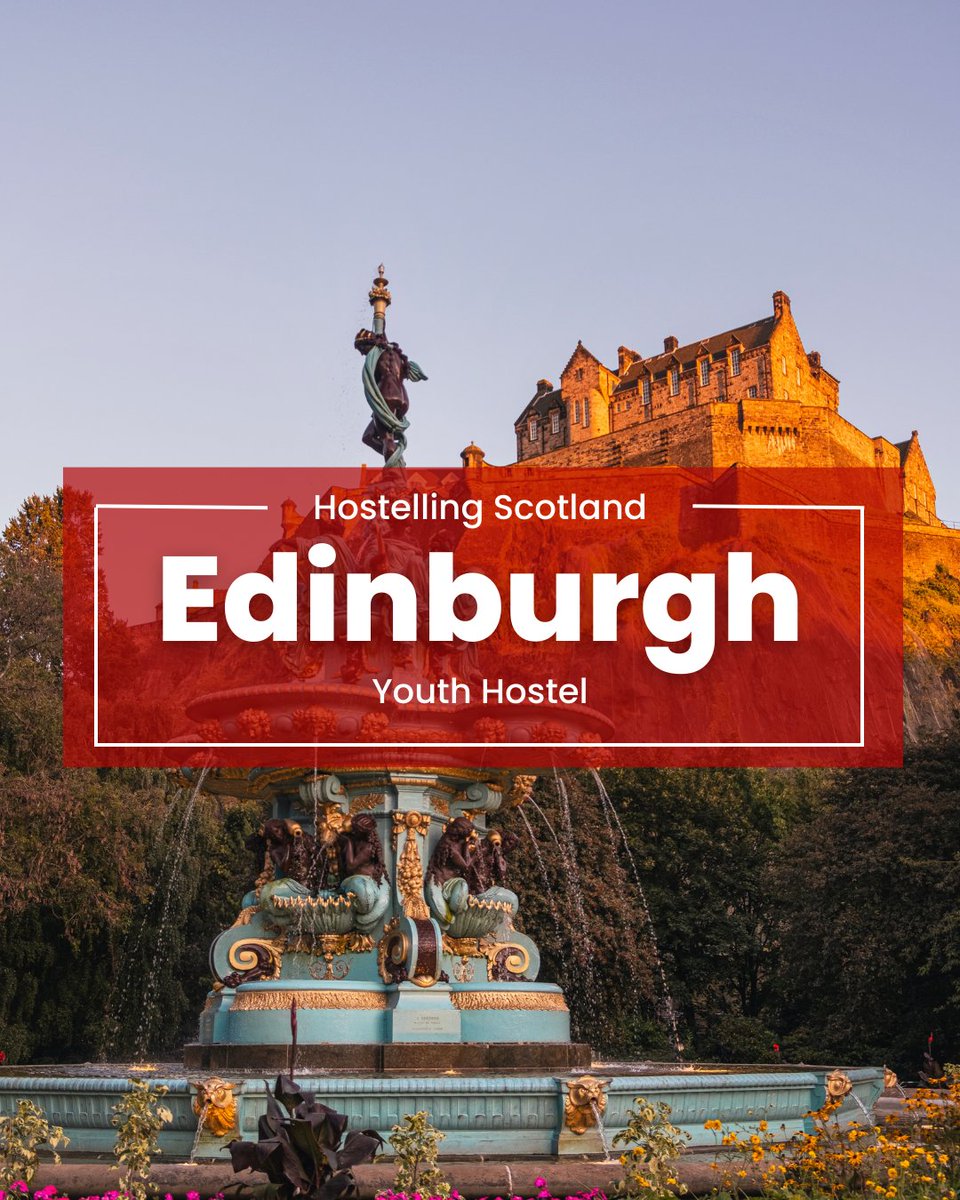 hostellingscot's tweet photo. Discover our Lowland Youth Hostels, starting with our Glasgow and Edinburgh hostels 💙

@VisitScotNews @Hostelling  #edinburgh #hostellingscotland #hostellife #hostelworld #scotlandexplore #scotlandtravel #hiddenscotland #glasgow #hihostels https://t.co/8iW45dwcBV
