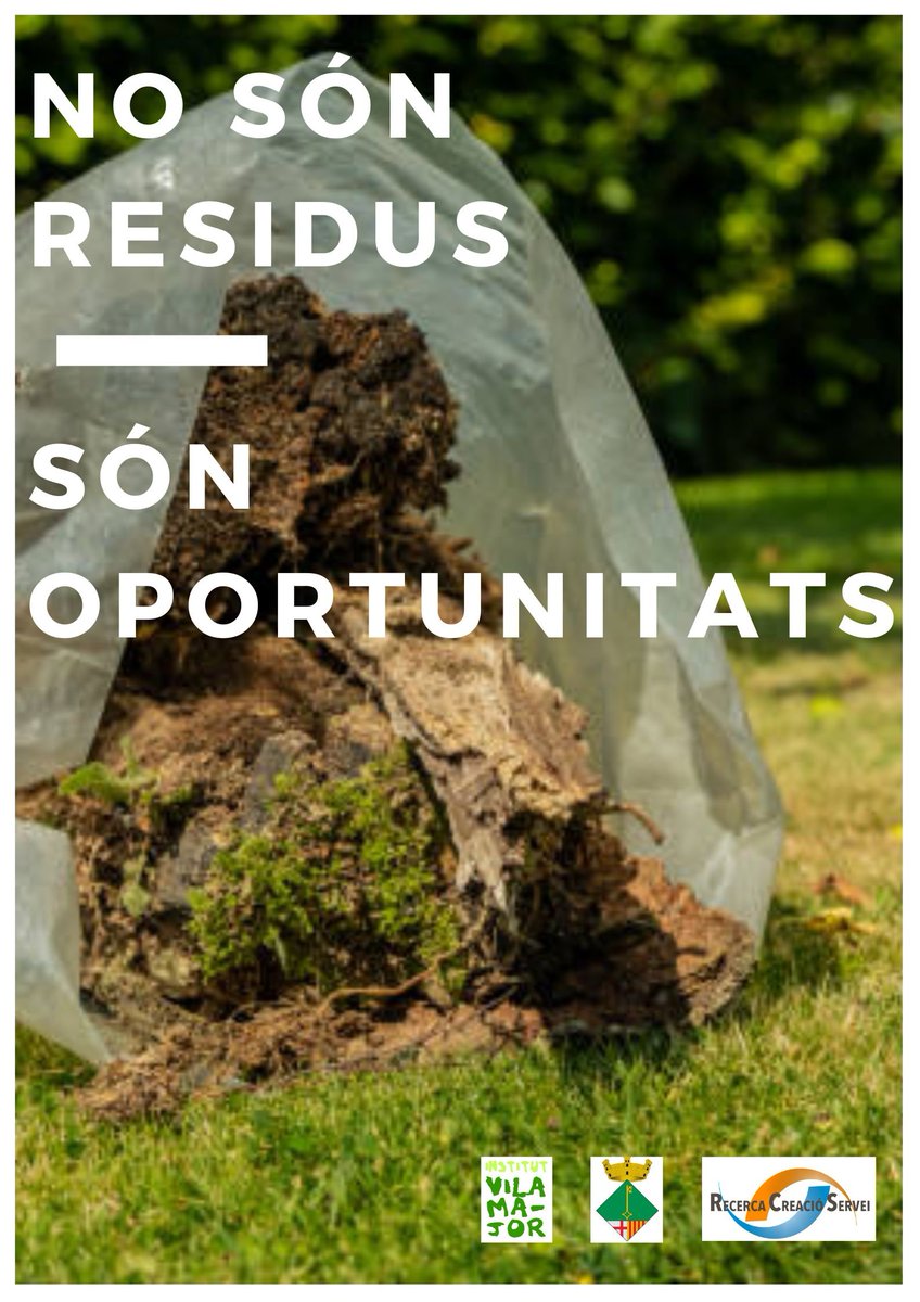 NO SÓN RESIDUS, SÓN OPORTUNITATS. 
Projecte RCS Social_artístic. 
L'alumnat de 4t d'ESO col.labora amb <a href="/ajspvilamajor/">Ajuntament Sant Pere de Vilamajor</a> en un pla de millora de la gestió dels residus vegetals.