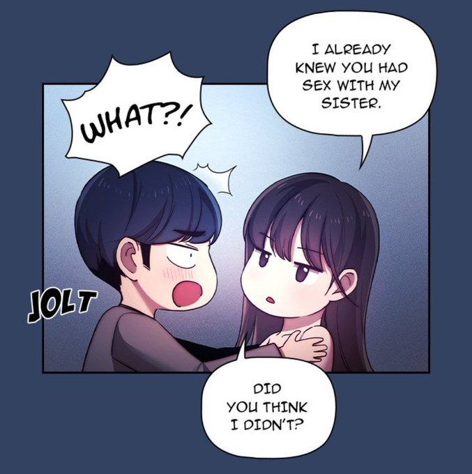 Banging two hot sisters only works out in hentai. Normally they're not so 'understanding' in real life